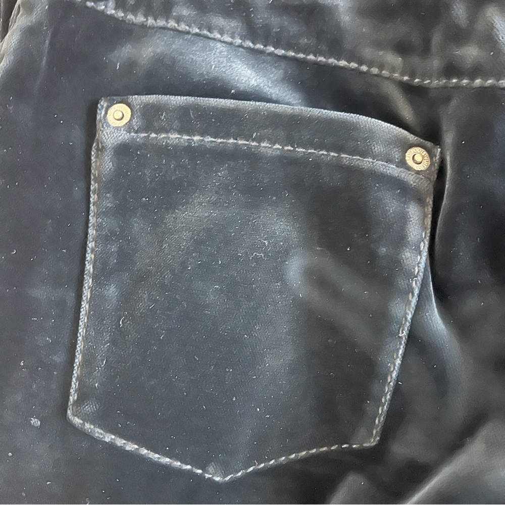 Louis Vuitton Black Velvet Flare Pants - Picture 15 of 16